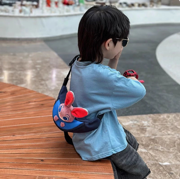 Wholesale Children's Chest Bag Cartoon Girl's Waist Shoulder Bag
