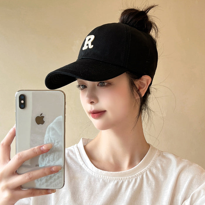 Wholesale Hat summer empty top running duckbill cap baseball cap sunshade sun hat