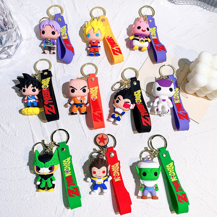 Wholesale Cartoon Silicone Doll Keychain JDC-KC-QiChao037