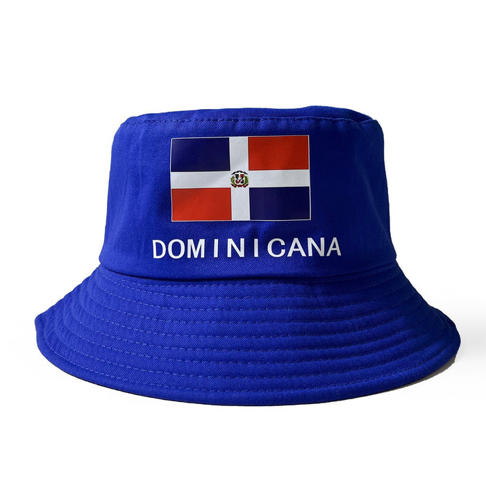 Wholesale World Cup Fisherman Hat Sun Hat Fan Supplies Reversible Bucket Hat