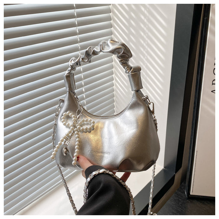 Wholesale Soft leather handbag with a Western style, crossbody versatile bag, shoulder bag