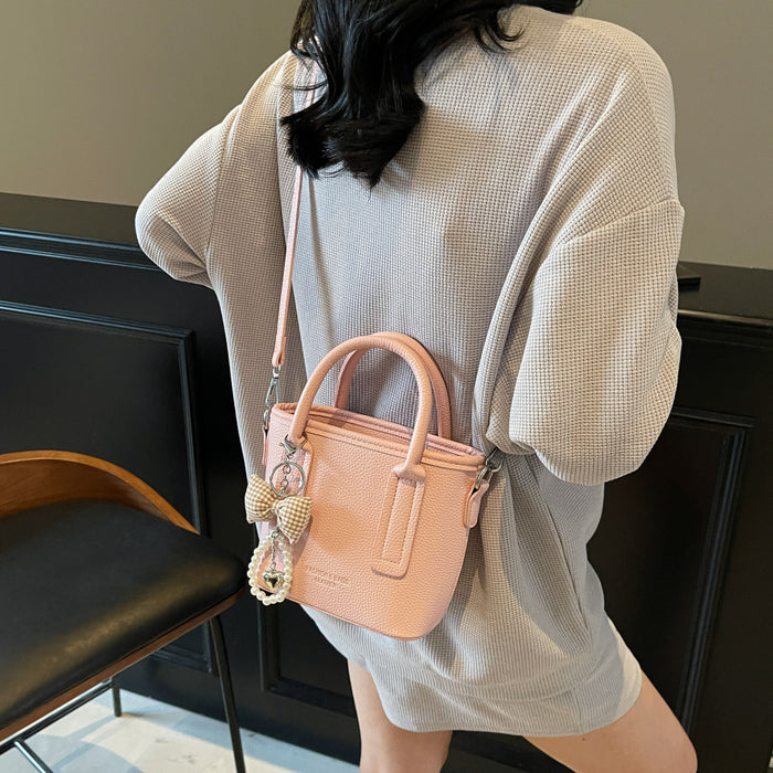 Wholesale New Small Bag Texture Handheld Bucket Bag Versatile Retro Commuter Crossbody Bag