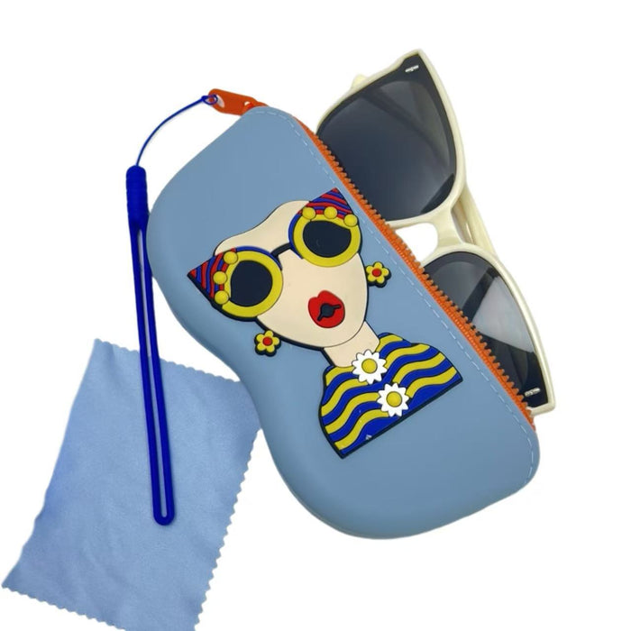 Wholesale Cute Sunglasses Storage Bag Portable Glasses Case