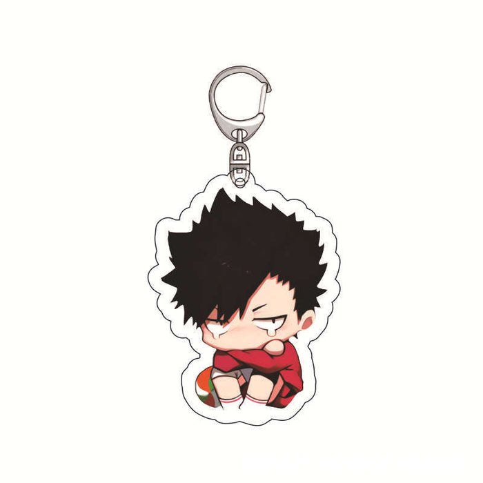 Wholesale Anime-themed keychain cute acrylic pendant