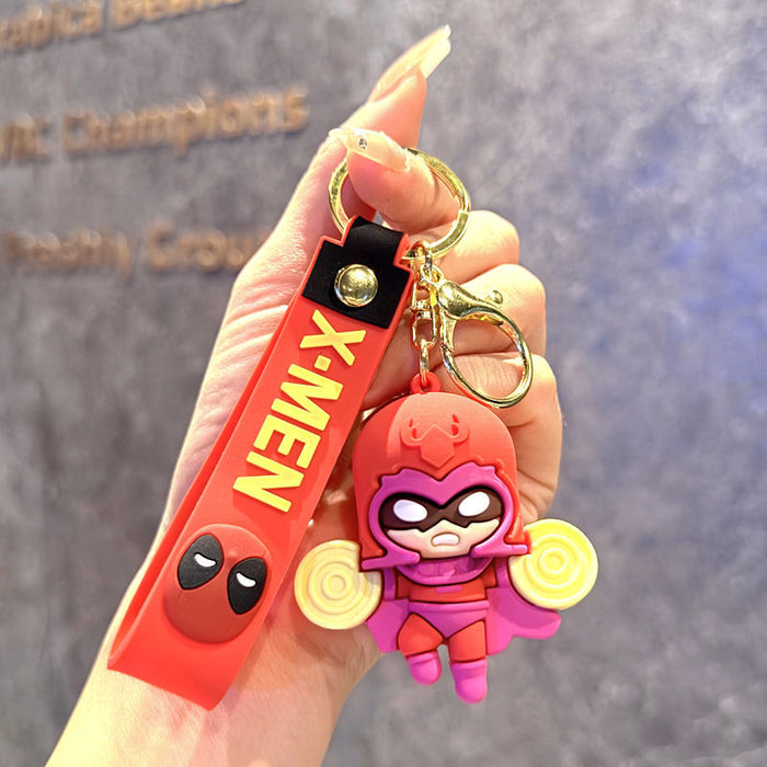 Wholesale Cartoon Wolverine Bag Pendant Car Key Chain