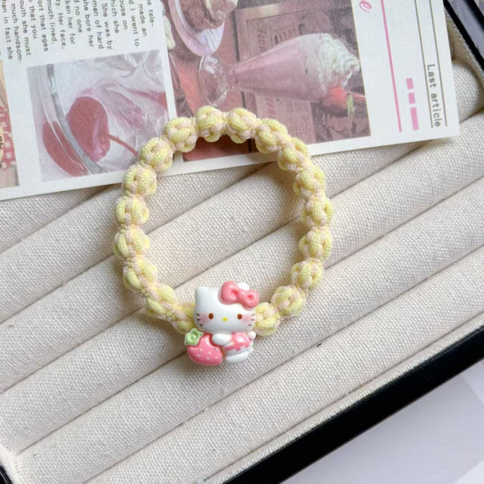 Wholesale Bow Kt Hair Band Hair Rope Couple Best Friend Gift Cartoon Hair Accessories