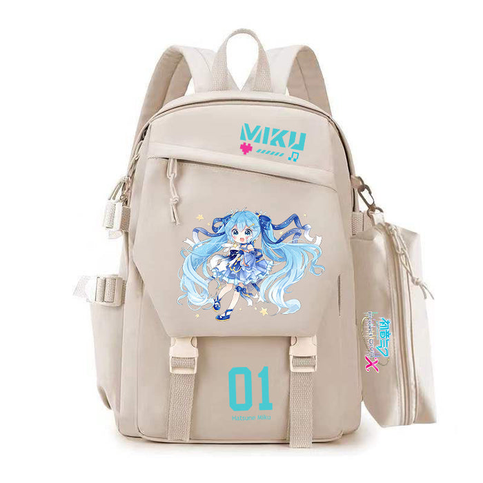 Wholesale Anime Character Large Capacity Multi-Layer Backpack Bags for Elementary and Middle School Students