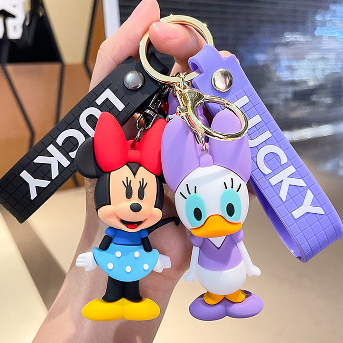 Wholesale Cartoon Silicone Doll Keychain JDC-KC-HaoXi022