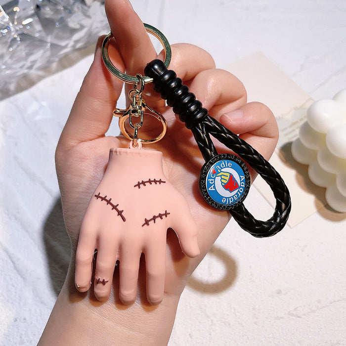 Wholesale Cartoon Silicone Doll Keychain JDC-KC-QiChao052