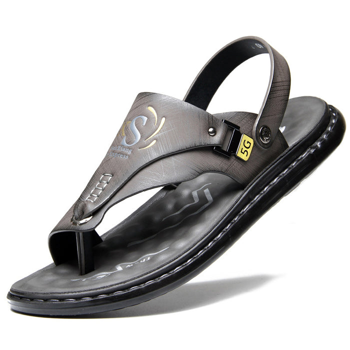Wholesale Large Size Latex Soft Sole Flip-flop Men's Sandals JDC-SP-BenYuan001