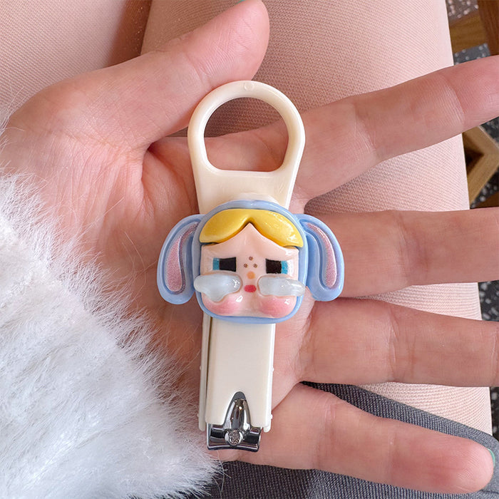 Wholesale Cute Acrylic Nail Clipper Small Portable Nail Clipper