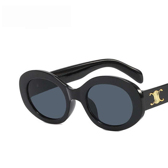 Wholesale Sunglasses Retro Elliptical Sunglasses