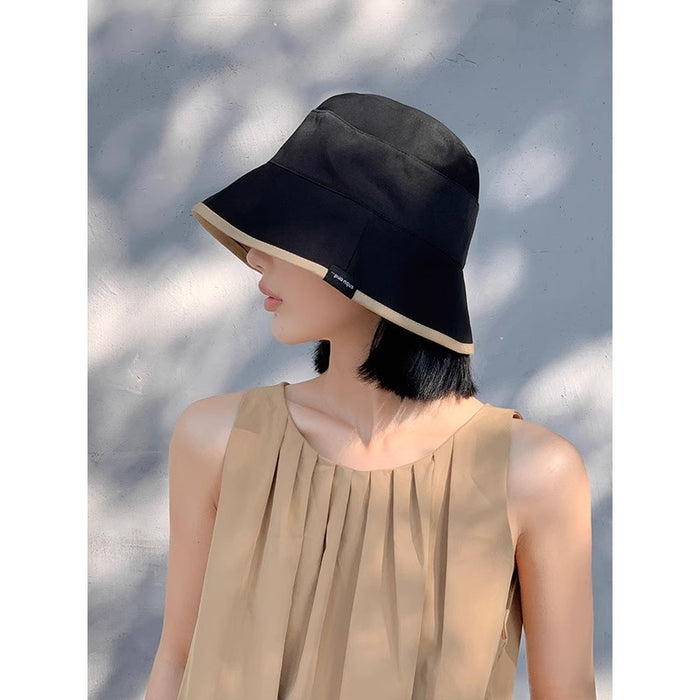 Wholesale Double sided fisherman hat women's summer thin sunscreen sun hat