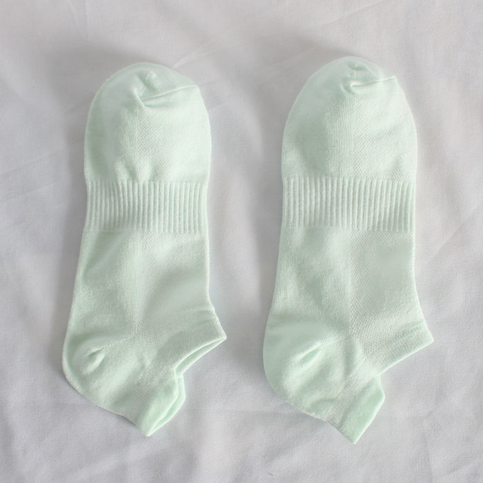 Wholesale Sports socks, breathable mesh running socks, thin boat socks, low cut, shallow mouth