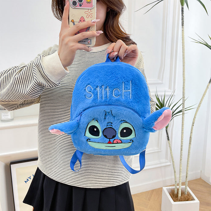 Wholesale Cute plush toy backpack for kids with large capacity