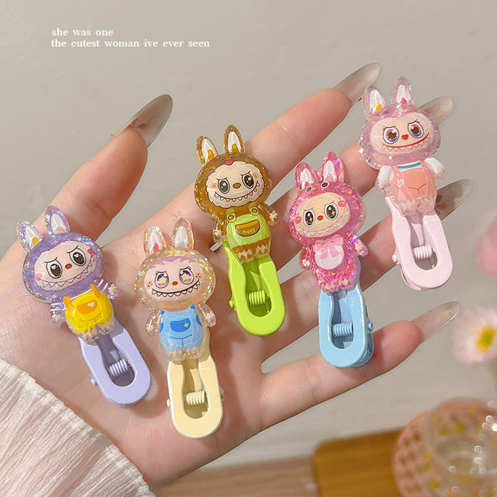 Wholesale hairpin children' s cute sweet side hairpin girly forehead bangs duckbill clip