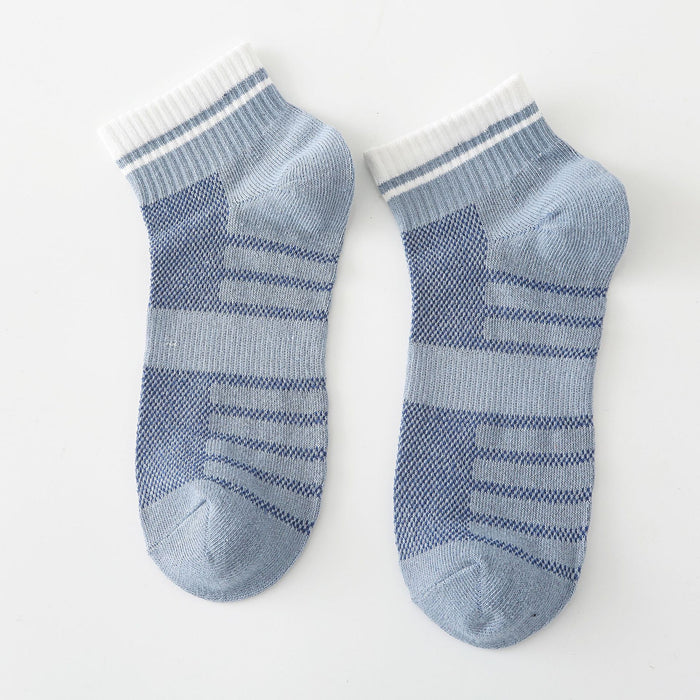 Wholesale New Socks Short Socks Thin Ship Socks Mesh Breathable Cotton Socks Sports Socks Short Tube Socks