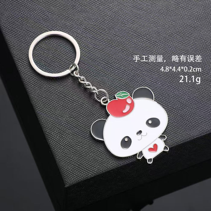 Wholesale Multi functional metal keychain refrigerator sticker small gift travel commemorative pendant