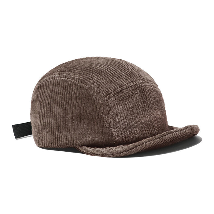Wholesale New Short eave Street Retro Soft Top Five Leaf Hat Versatile Corduroy Hat