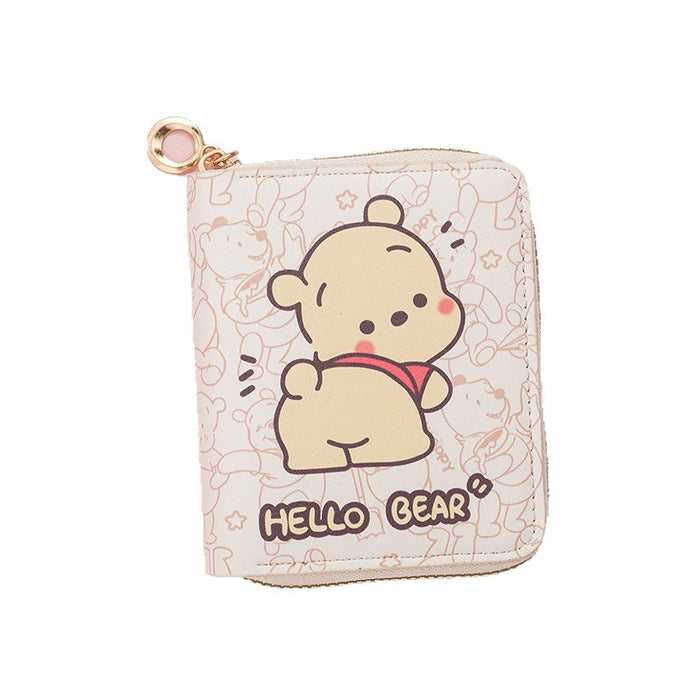 Wholesale Short Zipper Cute Printed Cartoon Wallet for Students