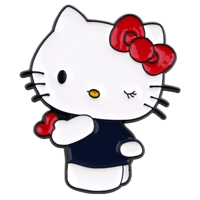 Wholesale Cartoon Red Bow Cat Brooch Badge Clothing Backpack Decorations