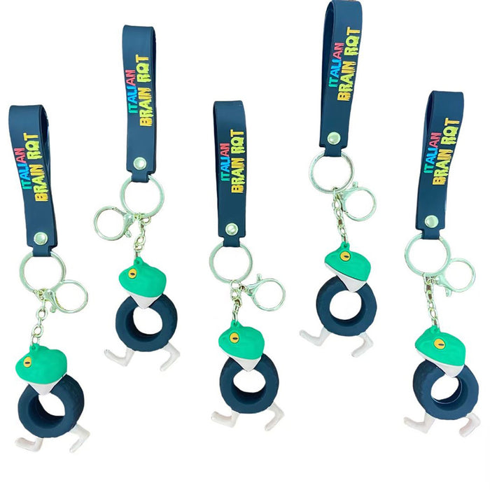 Wholesale Wooden Stick Man Shark Marine Life Pendant Small Gift