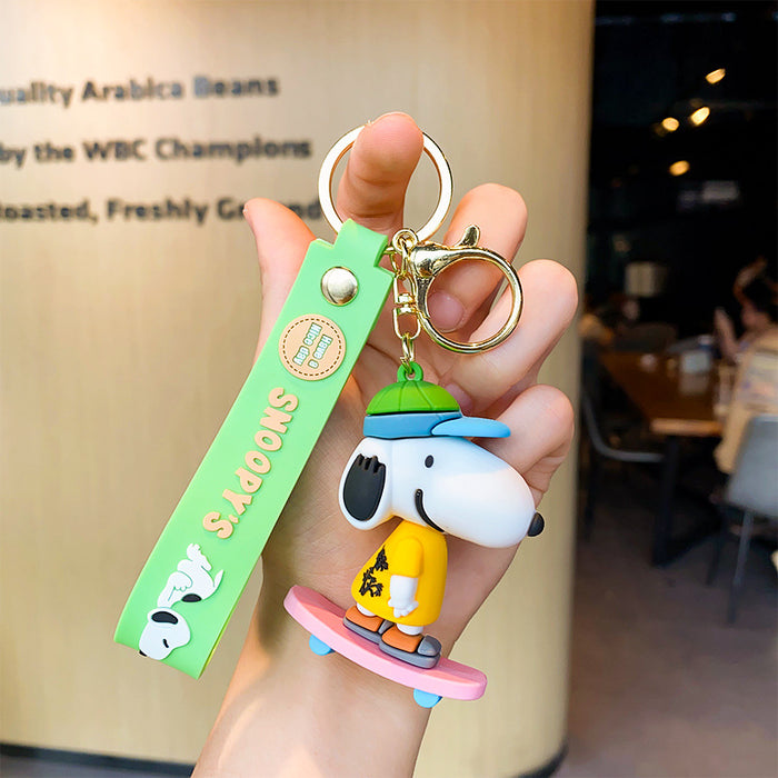 Wholesale Cartoon Silicone Keychain JDC-KC-MZL014