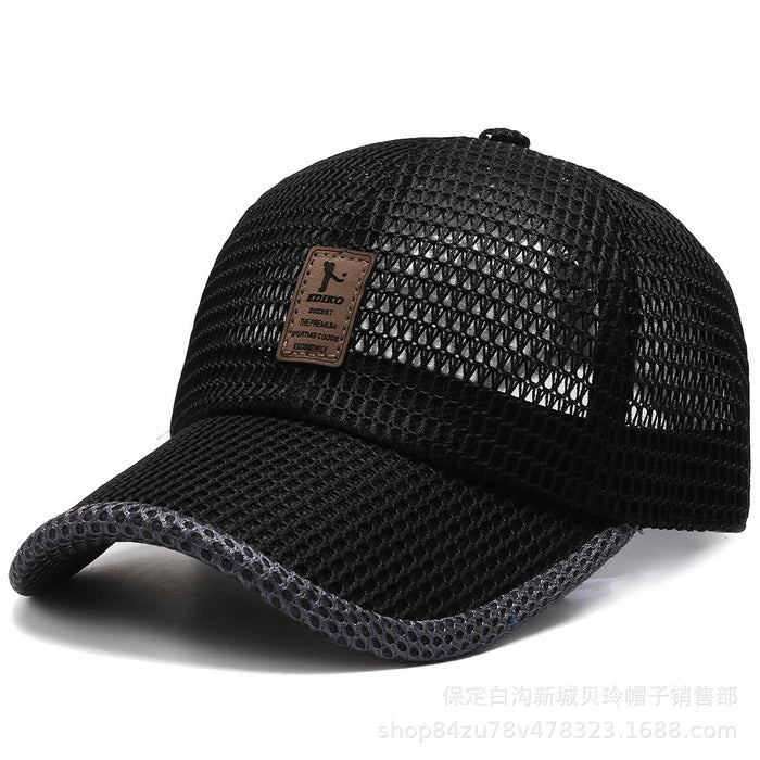 Wholesale Hat Mesh Baseball Hat Sunshade Breathable Sports and Leisure Sunscreen Hat