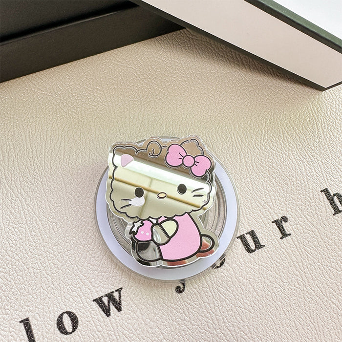 Wholesale Cartoon Cat Mirror Mobile Phone Airbag stand