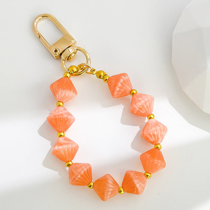 Wholesale Acrylic resin heart-shaped bead decoration