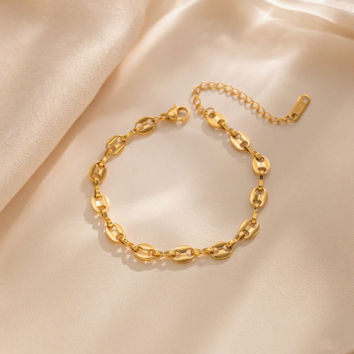 Wholesale Gold-Plated Versatile Clavicle Chain Necklace