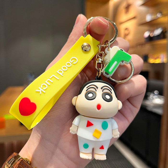 Wholesale Cartoon Silicone Doll Keychain JDC-KC-Tingm296