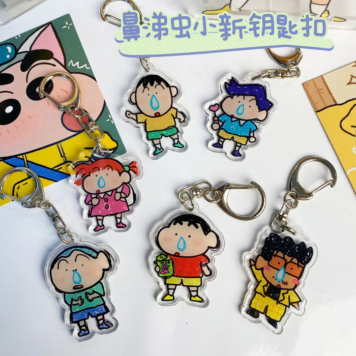 Wholesale Cartoon Acrylic Keychains JDC-KC-ChuangYi016
