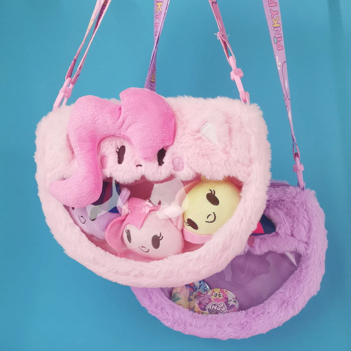 Wholesale Plush doll crossbody bag gift doll