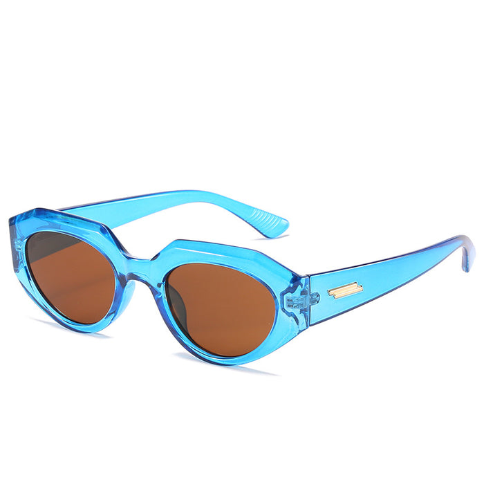 Wholesale  Small Frame Sunglasses Women's Trendy Polygon Sunglasses Women's