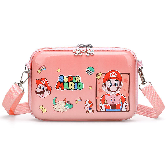 Wholesale Parent-child Children's Bags Mobile Phone Hard Shell Crossbody Bags Cartoon Anime Pattern Coin Purse Storage Bags JDC-SD-SS001