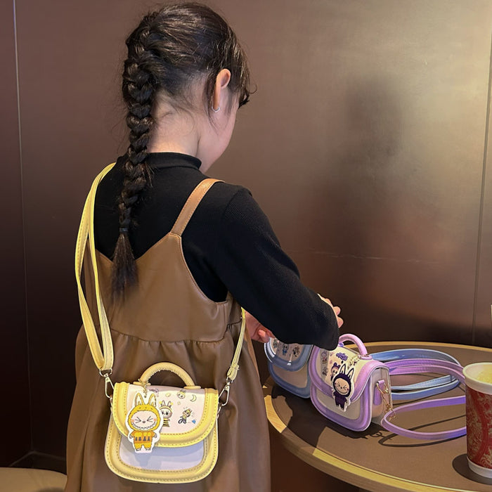 Wholesale Cartoon Cute Printed Girl's Handbag Baby's High Color Value Accessories Coin Purse