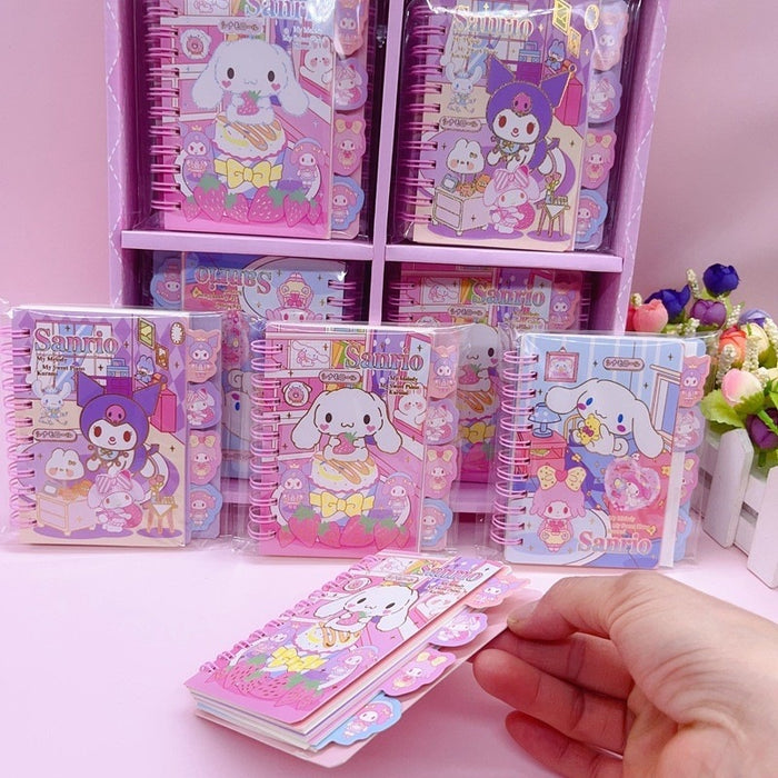 Wholesale 24pcs Cute Spiral Notebook Cartoon Portable Pocket Notebook