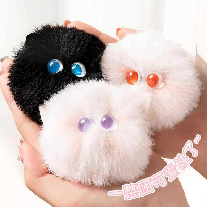 Wholesale Cute Plush Cat Ball Elf Cat Pendant Cute Style Girl Keychain Bag Hanging New Key Chain