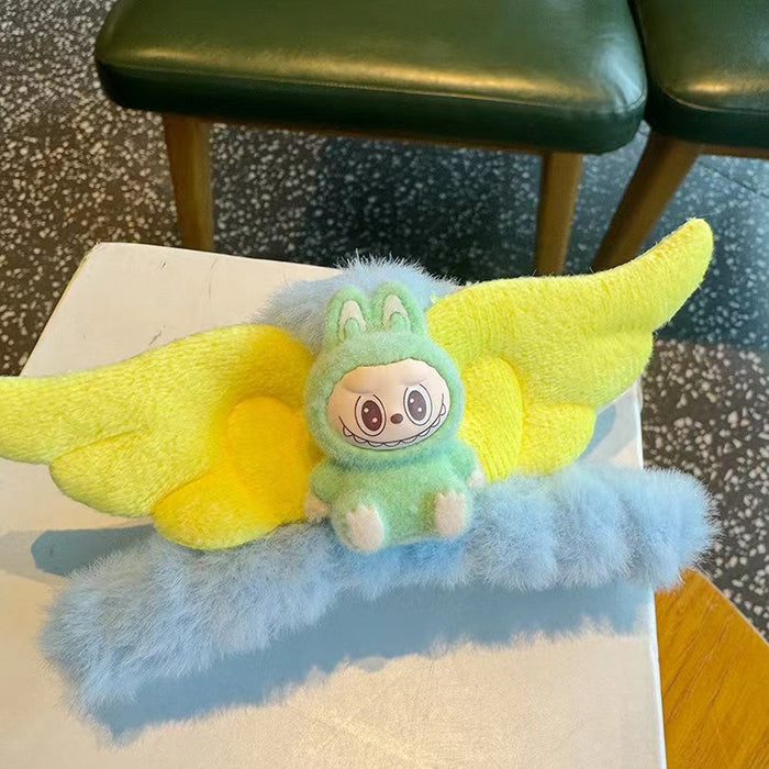 Wholesale Cartoon Cute Plush Clip Little Girl's Hair Shark Clip Hairpin Headwear