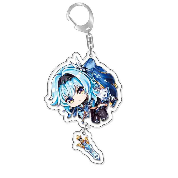 Wholesale Anime peripheral Yuan acrylic keychain accessory