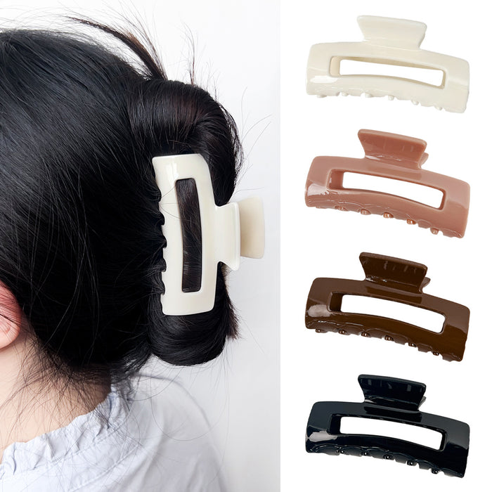Wholesale Acrylic Hair Clip Floral Design Everyday Styling Fashion Accessory