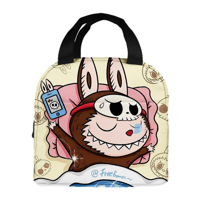 Wholesale Lunch Bag Cartoon Handbag Student Lunch Bag Aluminum Foil Insulated Meal Bag Lunch Box Bag