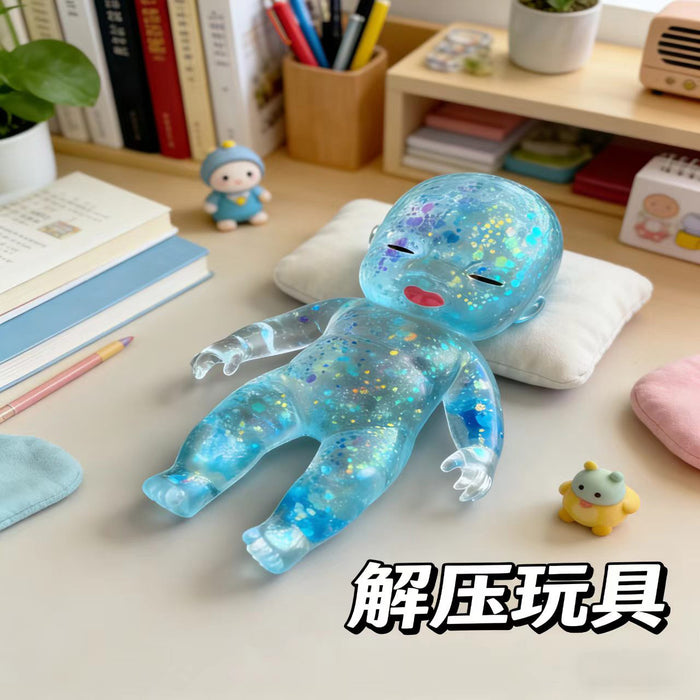 Wholesale TPR Stress Relief Toy Ugly Doll Squeeze Toy Desk Decompression Gift for Youth MOQ≥2