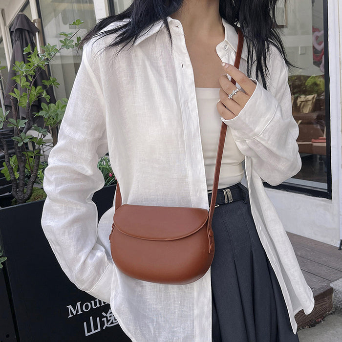 Wholesale New niche retro versatile simple single shoulder crossbody bag