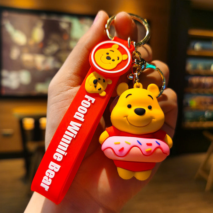 Wholesale Cartoon Doll Silicone Keychain JDC-KC-Tingm207