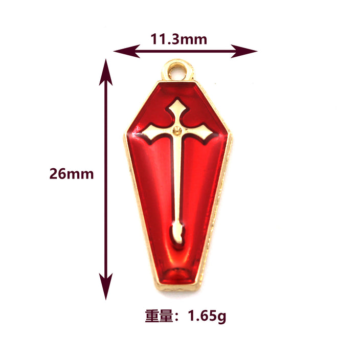 Wholesale 10cs   series diy alloy oil earrings pendant accessories factory direct sales