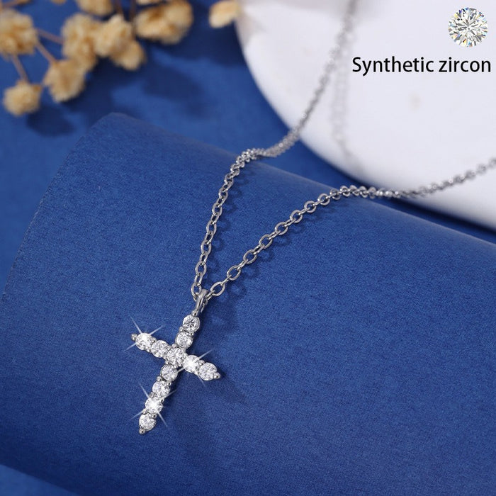 Wholesale Cross Series Copper Pendant Necklace