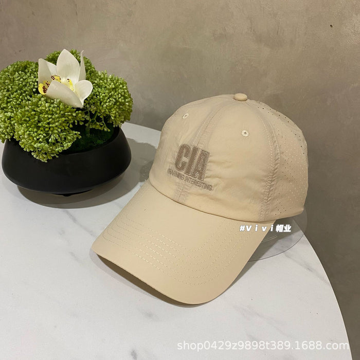 Wholesale Casual thin embroidered letter baseball cap street fashion big head circumference duck tongue cap wholesale