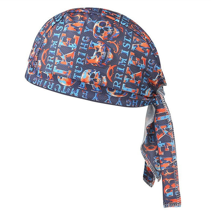 Wholesale Sports Print Skull Pirate Hat Outdoor Adult Men and Women Sunscreen Hat